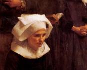 帕斯卡 阿道夫 让 达仰 布弗莱 : Bretons Praying